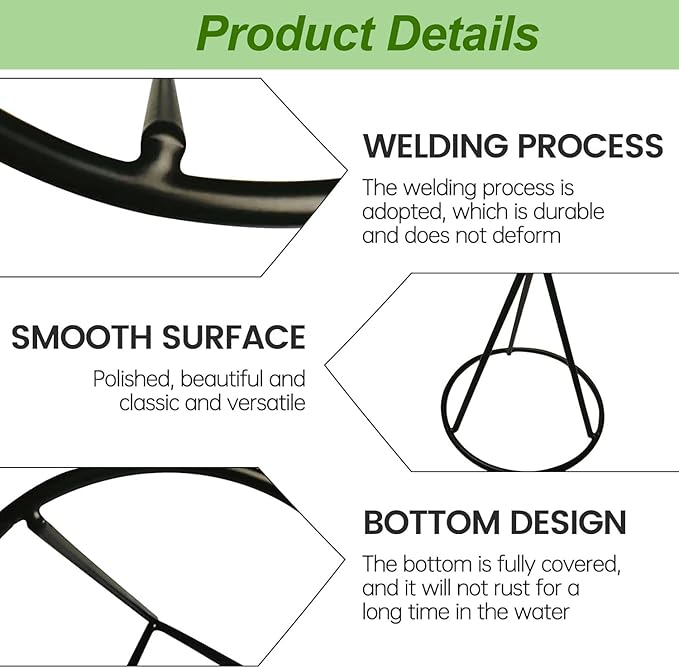 Avocado Seed Starter Vase Rack - for Mason Jar of Wide-Mouth 4Pcs, Avocado Seed Holder Triangular Metal Bracket for Family Friends and Gardening Enthusiasts (4 Pcs Vase Rack)