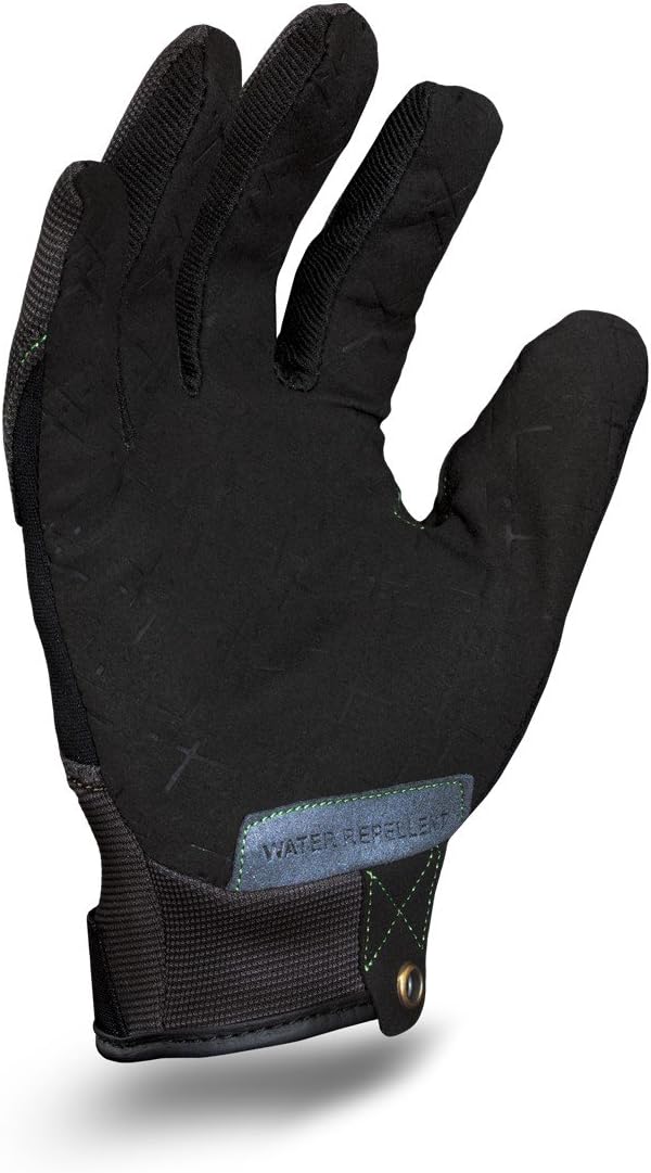 Ironclad EXO Pro Water Resistant; Work Gloves, (1 Pair), EXO2-MWR-06-XXL, Black/Grey