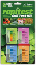 Rapitest Soil Test Kit for Gardens,Vegetables,Flowers and Lawns. USA designed and assembled soil tester completely,quickly & accurately measures/analyzes-soil pH acidity & garden nutrients(Pack of 6)