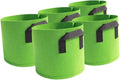ARTIBETTER 5pcs Non-Woven Felt Plant Growing Bags with Handles 5-Gallon Fabric Planters for Indoor and Outdoor Vegetable Flower Nursery Gardening