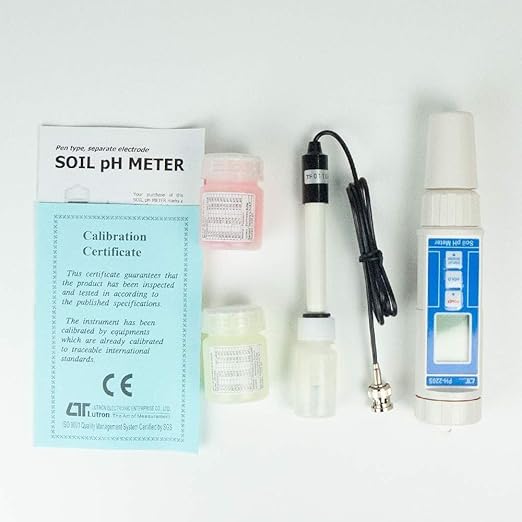 Digital Electronic Pen Type Soil Ph Meter/Portable PH Meter (Range: 0 to 14 pH) for Horticulture, PolyHouse, Plants Nursery, Gardening, Education Institution, Laboratory | Model: PH 220S