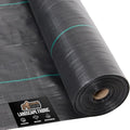 GORILLA GRIP 6 FT x 100 FT Powerful Weed Barrier Landscape Fabric, Durable Tear Resistant Blocker, Permeable UV Resistant Fabrics for Landscaping Outdoor Garden Bed, Ground Mulch, 3.2oz Woven