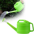 2 Gallon Watering Can, Watering Can for Outdoor Plants with Removable Long Spout, Large Plastic Watering Can for Indoor Outdoor Garden Flowers Plants (Green)