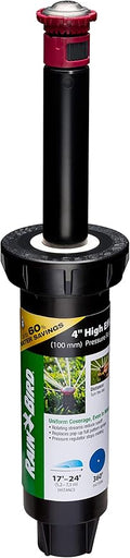 Rain Bird 22SAFPROPR Pressure Regulating (PRS) High-Efficiency Pro Rotary Sprinkler, 360° Full Pattern, 17' - 24' Spray Distance, 4" Pop-up Height