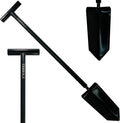 TerraX Master Digger - 34" Root/Sod Cutting Shovel with 6" T-Handle - Ideal for Landscaping, Gardening, Metal Detecting, and Gold Prospecting