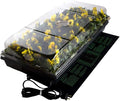 Jump Start CK64050 Germination Station w/Heat Mat Tray, 72-Cell Pack, One size, 2" Dome
