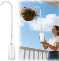 Squeeze Bottle for Hanging Plants - 16.9oz (500ml) 19.6 Inch Long Nozzle Watering Container with Adjustable Angle for Indoor & Outdoor Ceiling-Hung Plants