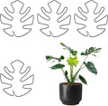 4 PCS Monstera Plant Support, Plant Support Stakes for Indoor Plants Plant Stem Support Metal Monstera Plant Stabilizer Holder Plant Clips for Climbing Plants Support for Thriving Growth