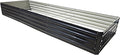 12.3 * 4 * 1.5FT Galvanized Raised Garden Bed，Horticultural Planting Box, Large DIY Planting Boxes, Large Metal Flowerpot Steel Kit
