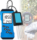 Portable Dissolved Oxygen and NPK Tester, Backlit LCD Soil Test Kit for Garden, Lawn, Farm, Indoor and Outdoor Plants