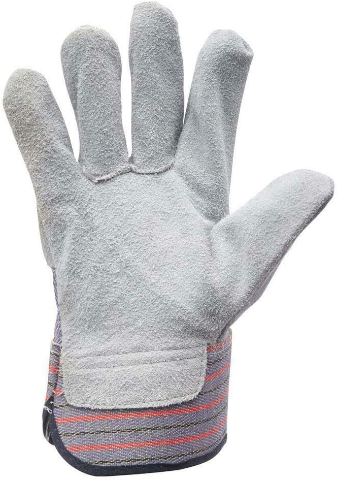 ATERET AG60 Work Gloves with Safety Cuff & Wing Thumb I 12 Pairs Glove Pack I Ideal Use for Lanscaping & Gardening