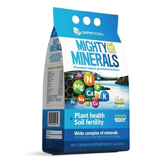 Mighty Minerals 5-lb 1000-sq ft 2.73-Organic Natural Lawn Starter Fertilizer