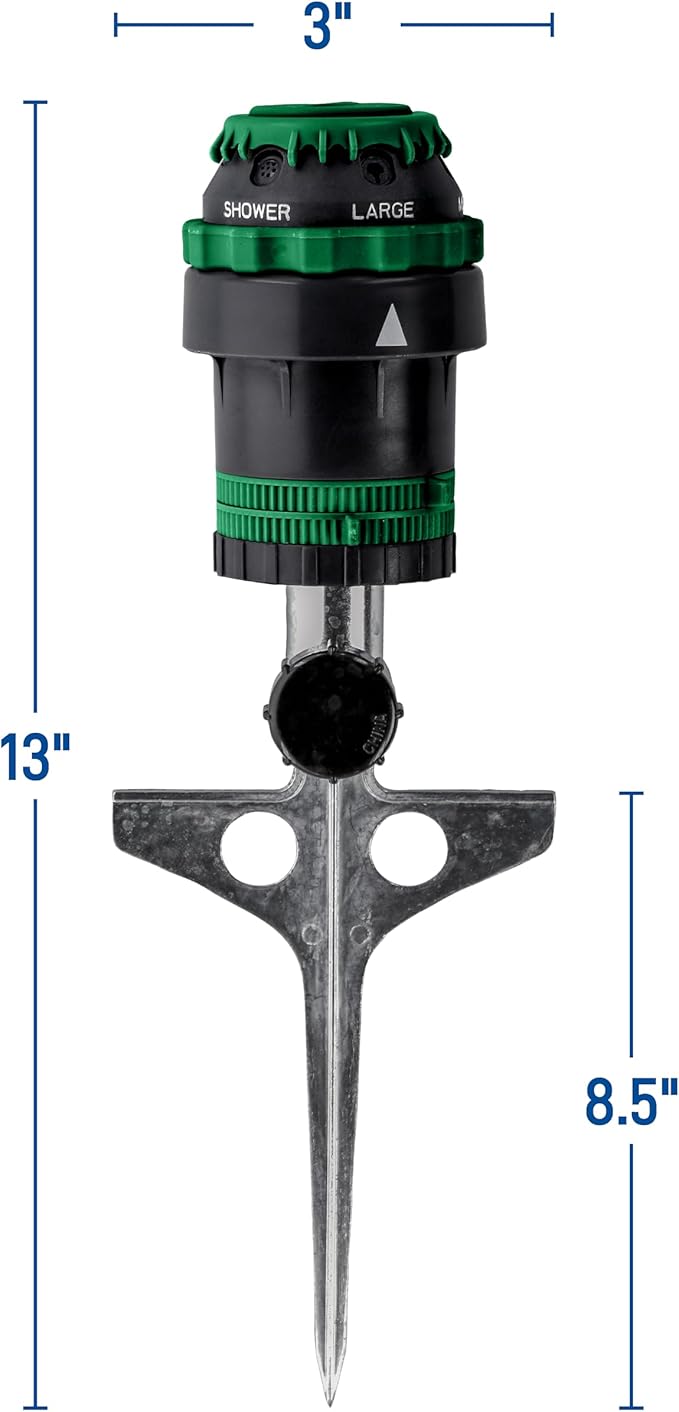 6-Pack Orbit 58573N H2O-6 Gear Drive Sprinkler