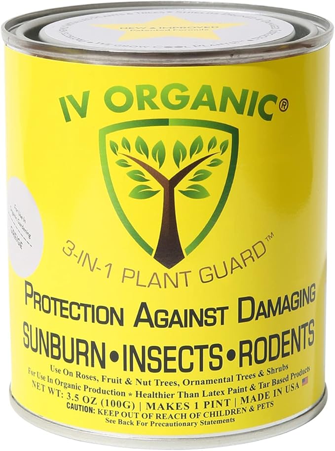 IV Organic 3-in-1 Plant Guard, 1 Pint (Greige)