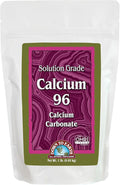 Down To Earth All Natural Fertilizers Organic Solution Grade Calcium 96 - Professional Grade Limestone Powder 325 mesh for Liquid, Drip or Spray Applications, 1 lb