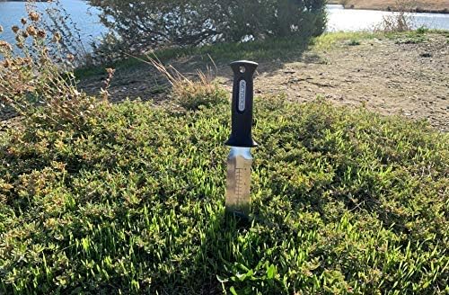 MLTOOLS Metal Detector Shovel Digging Tools, Heavy Duty Hori-Hori Knife with Ergonomic Handle for Gardening, Camping, Survival, Outdoor Adventures - Rust-Resistant Stainless Steel