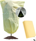 Plant Covers Freeze Protection Large, 78''W x 94’’H Shrub Covers with Zipper and Drawstring, Frost Cloth for Winter, Outdoor Plant Blankets for Cold Weather