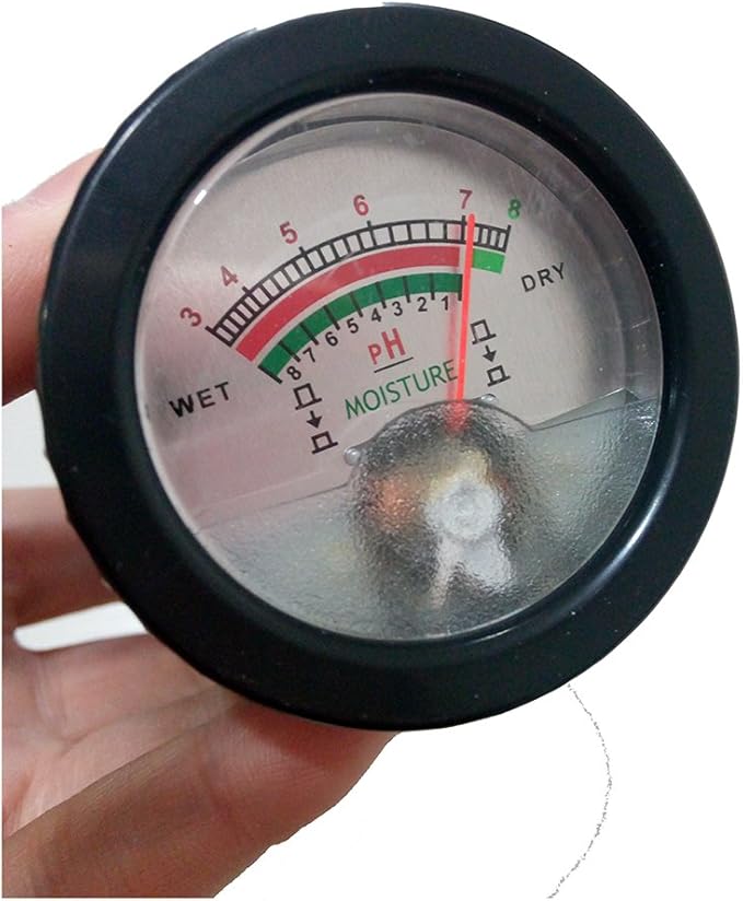 Professional Soil pH Meter Tester Moisture Sensor Soil water monitor Soil Tester PH Instrument Hygrometer monitor humidity data logger recorder PH range 3~8ph Moister range 1~8