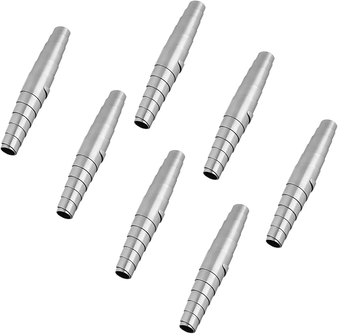 Replacement Springs for Hand Pruners, 6cm Standard Fitting Stainless Steel Heavy Duty Volute Spring for Pruners Models, Pruning Shears Springs, Spring Scissors Parts & Accessories (Silver, 7)