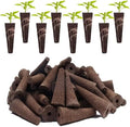 YBB 100PCS Grow Sponges, Hydroponic Seed Starter Pods Sponges Compatible with Aerogarden, Rapid Rooter Starter Plugs for Hydroponic Indoor Garden System