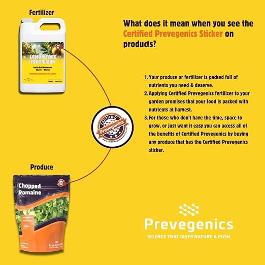 Lemon Tree Fertilizer | (1 Gallon) | Easy to Use Liquid Fertilizer for Lemons and Citrus Trees | Liquid Plant Food | Contains Amino Acid Complexed Macronutrients & Micronutrients
