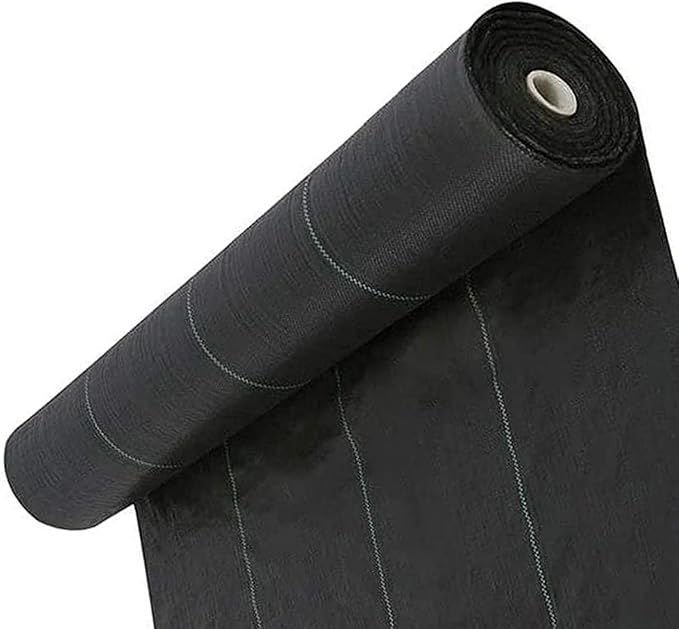 Weed Barrier Landscape Fabric, Weed Barrier Landscape Fabric, Durable Geotextile Fabric for Landscaping, French Drains (4 * 100)