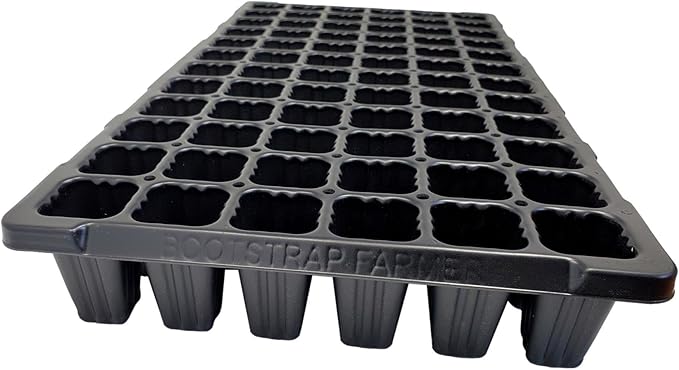 Bootstrap Farmer Seed Starter Kit 72 Cell Extra Strength, 2 Pack - 1020 Tray, Humidity Dome, Plug Tray Starting Trays for Seedling Germination