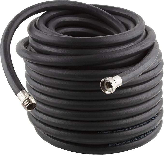 Briggs and Stratton 8BS100 100-Foot Premium Heavy-Duty Rubber Garden Hose