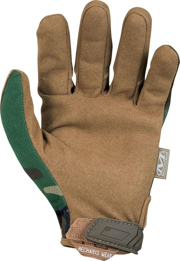 Mechanix Wear - Original Woodland Camo Tactical Gloves (X-Large, Camouflage)