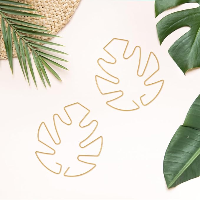 10PCS Iron Monstera Plant Support, Uniquely Designed Indoor Plant Accessories, Stable Plant Support Stakes for Indoor Plant, Turtle Shell Bamboo Clamp Set for Thriving Growth
