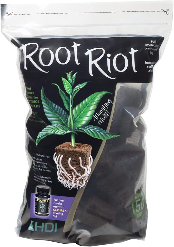 Root Riot Replacement Cubes - 50 Cubes