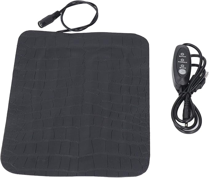 Hydroponic Heating Pad, 8.5w Plant Heat Mat Seedling Heating Tray for Germination 3 Modes Temp Rapid Heating Consistent Temperature Control Heat Pad for Gardening Seed Starting