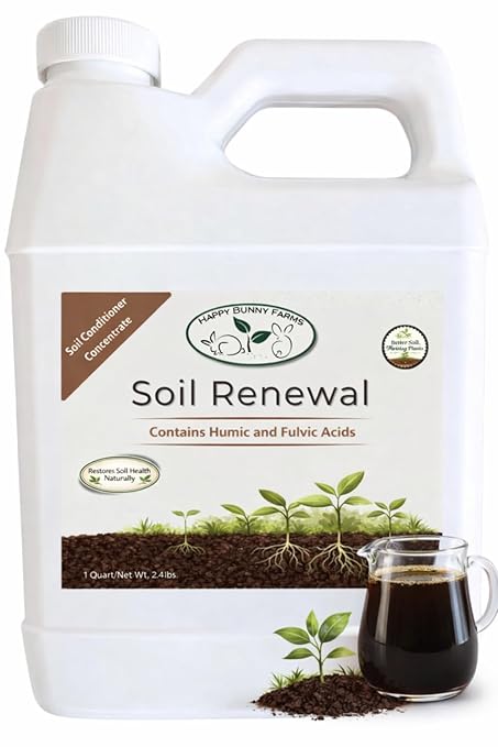 Soil Renewal – Humic & Fulvic Acid Soil Conditioner Concentrate Quart