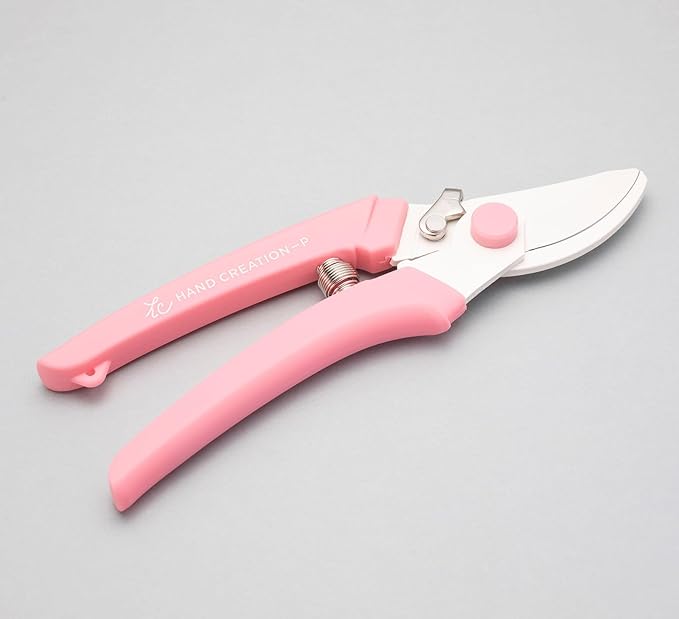 Sakagen Pruning Shears Hand Creation P180 (Pink)