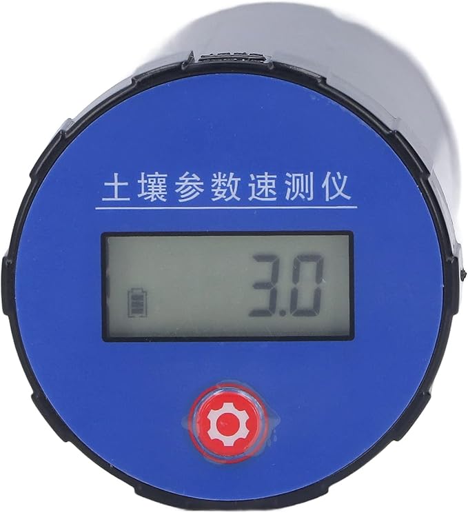 NPK Soil Tester, LCD Digital Display PH Rapid Tester Needle Probe Design Good Resistance High Measurement Accuracy for Agriculture