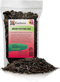 Gardenera Premium Aroid Potting Mix - 4 Quart - Soil Free Blend for Aroids - Growing Medium for House Plant