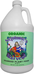 Neptune’s Harvest Seaweed Plant Food (0-0-1) - 1 Gallon Bottle - Multi-Purpose Seaweed Organic Liquid Fertilizer - Indoor & Outdoor Fertilizer for Lawns, Gardens, Vegetables, and Flowers