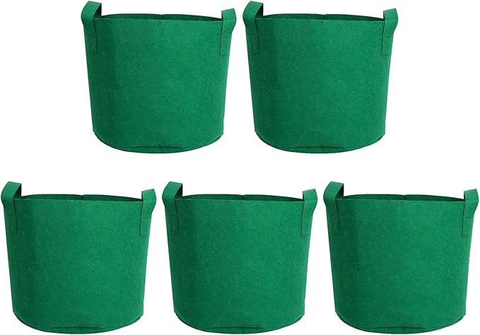 SILKIR Grow Bags, 10 Gallon, Green