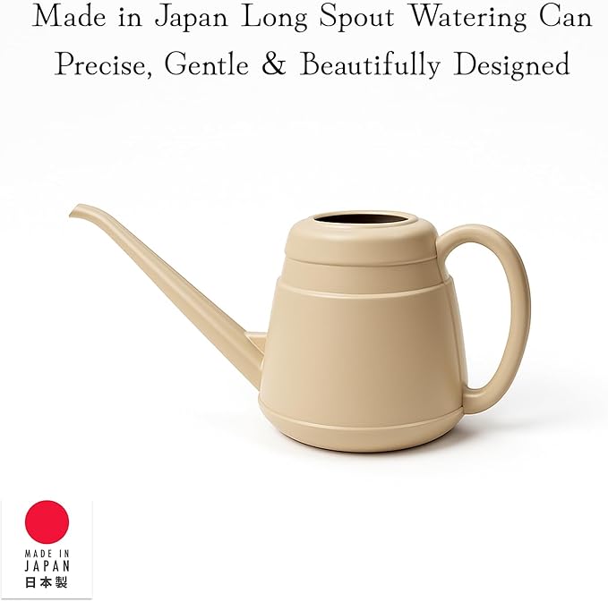 Japanese Long Spout Watering Can for Bonsai Succulents Cactus Rosettes Succulents Indoor Outdoor Plants Control Water Flow Made in Japan, 850ml, 2-Pack
