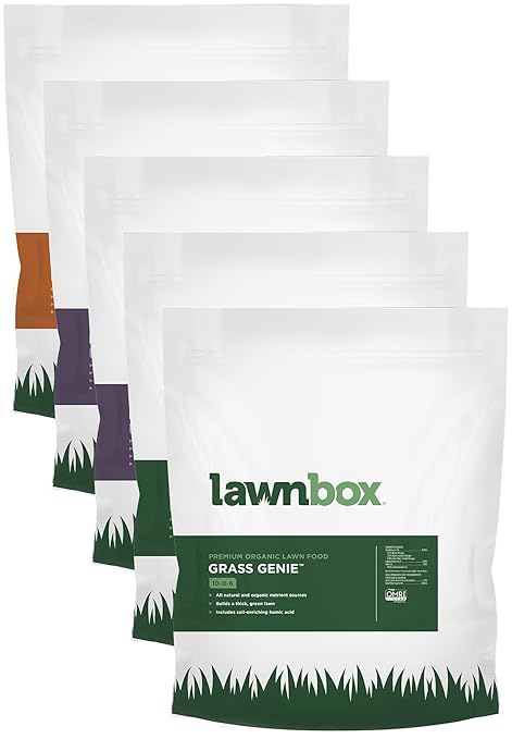 The Andersons Lawnbox® Southern Organic Fertilizer Bundle | Full Season Organic Fertilizer Program | Covers up to 2,500 sq ft