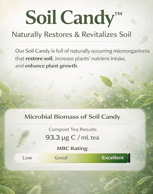 Worm Castings Tea Plant Juice with Bat and Seabird Guanos. Soil Candy, Gallon with Seaweed Extract and Humic Acid Restorer - Plant Fertilizer - Compost Starter (Gallon)