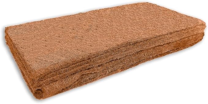 Envelor Coco Coir Fiber Grow Mat for Microgreens 10 x 20 Inches Coconut Coir Seed Starter Liner for Growing Trays, Hanging Baskets, Seed Starter Tray, Planter Sheets & Indoor Outdoor Plants, 10 Pack