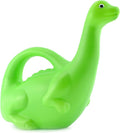 Cornucopia Brands Green Dinosaur Watering Can; Novelty Plastic Waterer Toddler-Friendly & Kid-Loved