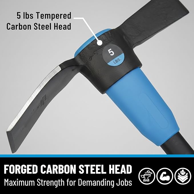 Channellock Mallet 34242 - Cutter Mattock Tool, Carbon Steel Head - 5lb