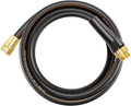 Giraffe Tools Garden Hose 10ft x 5/8'', Short Water Hose Heavy Duty, Lightweight, Flexible Hybrid Hose with Swivel Handle, Male to Female Fittings