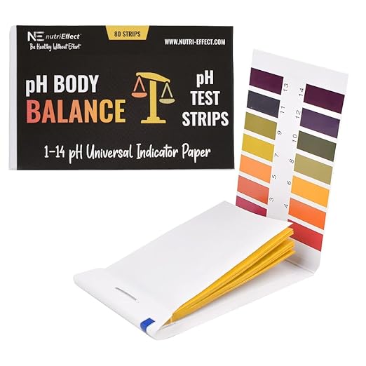 pH Test Strips | Discover Your Body's pH Levels | Urine Test Strips for Balanced Health | Early Imbalance Detection, Dietary Guidance, Health Monitoring | (80 Strips)