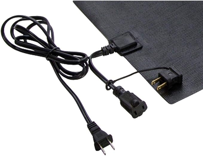 Hydrofarm 19007 Hydroponic 12 x 48" 60 Watt Seed Start Seedling Propagation Heat Mat with 6 Foot Power Cord, 2 Pack
