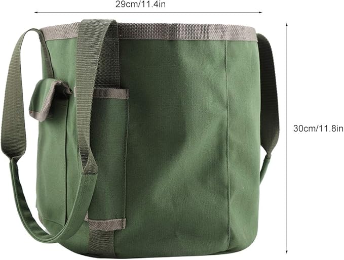 Garden Tool Storage Bag, Portable Tote for Farm Work, Shovel Storage, Gardening