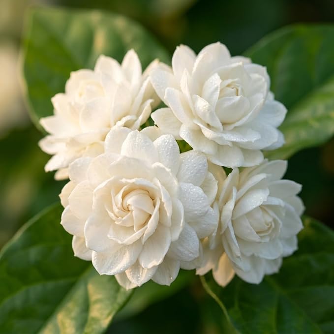 100+ Jasmine Seeds for Planting, for Patio Pots, Outdoor Beds, Raised Planters or Starter Trays, Fragrant Flower Project for Balcony, Border, Entryway, or Yard