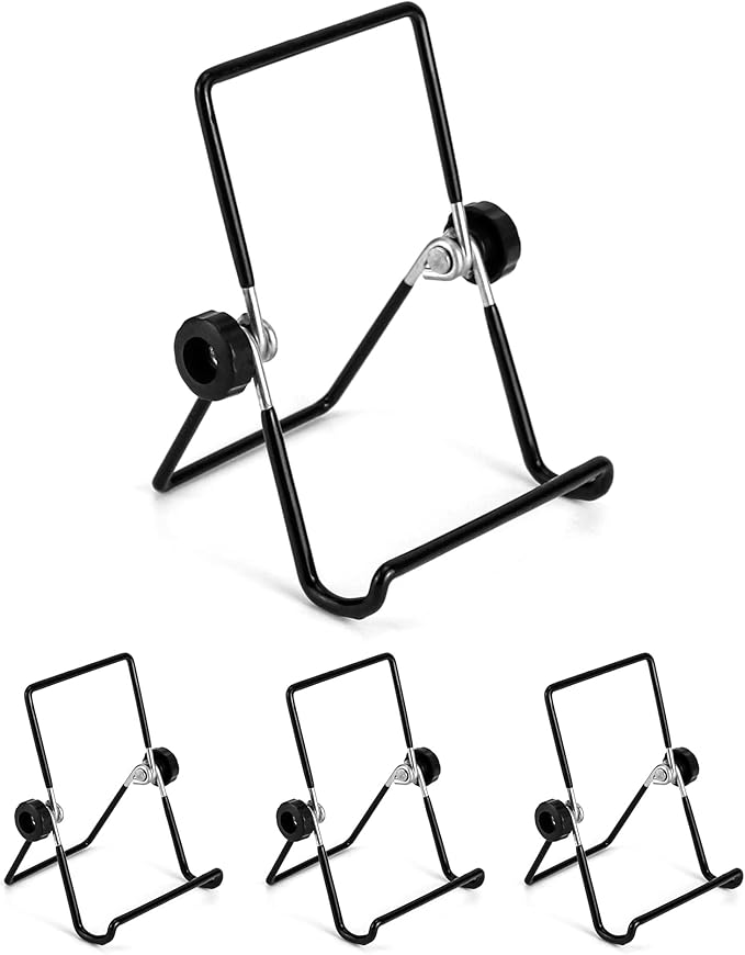 QWORK 4 Pack Stainless Steel Sprouting Stands for Wide and Regular Mouth Mason Jars - Perfect for Sprouting and Canning